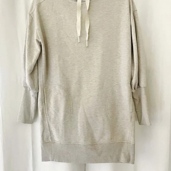 Athleta Off-White Hoodie Dress size small ( PLEASE READ!) - Picture 7 of 16
